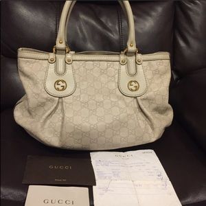Authentic Gucci suckey bag